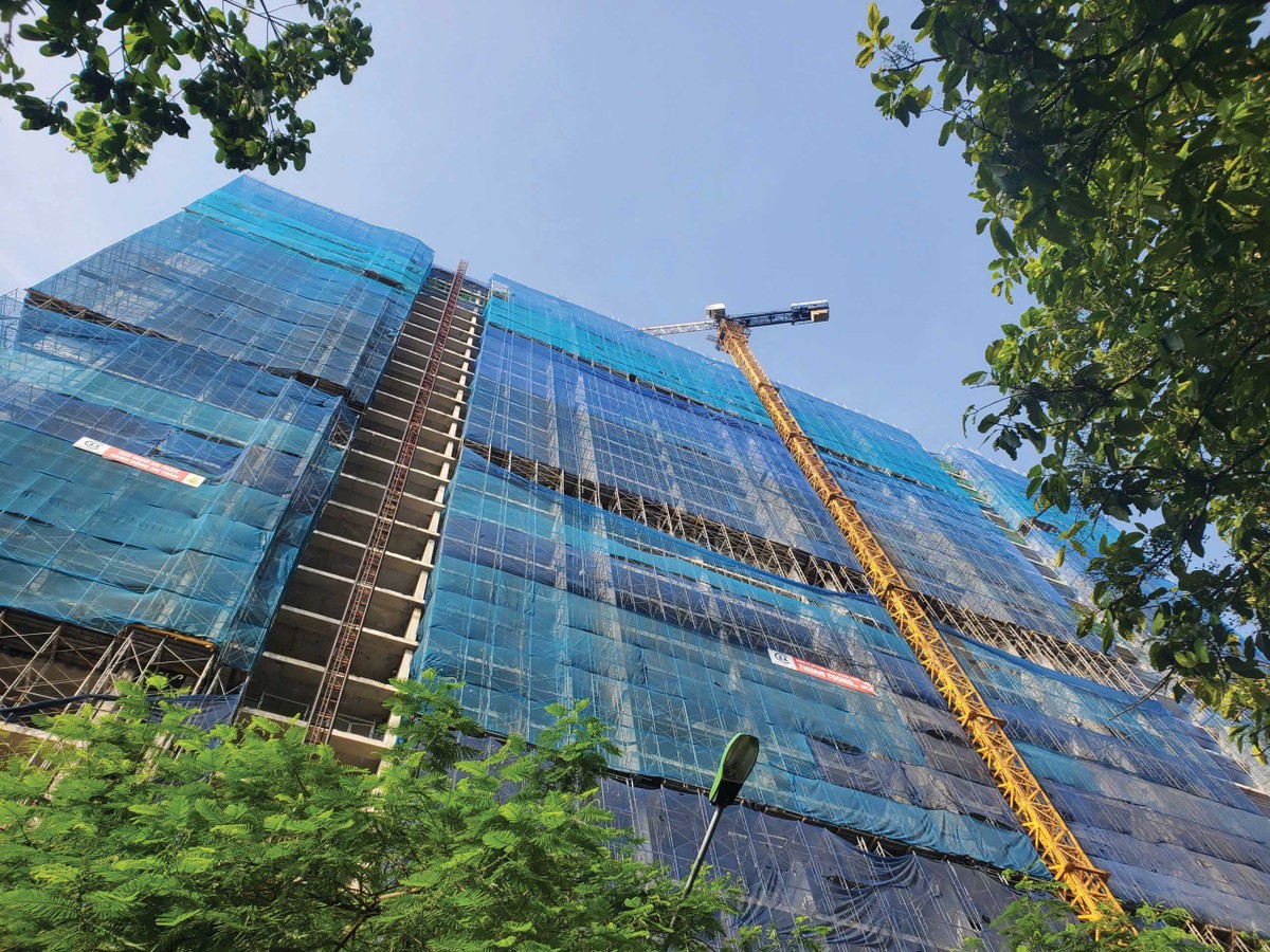 Nhiều dự án chung cư mới được triển khai trong thời gian tới. Ảnh: Dũng Minh.