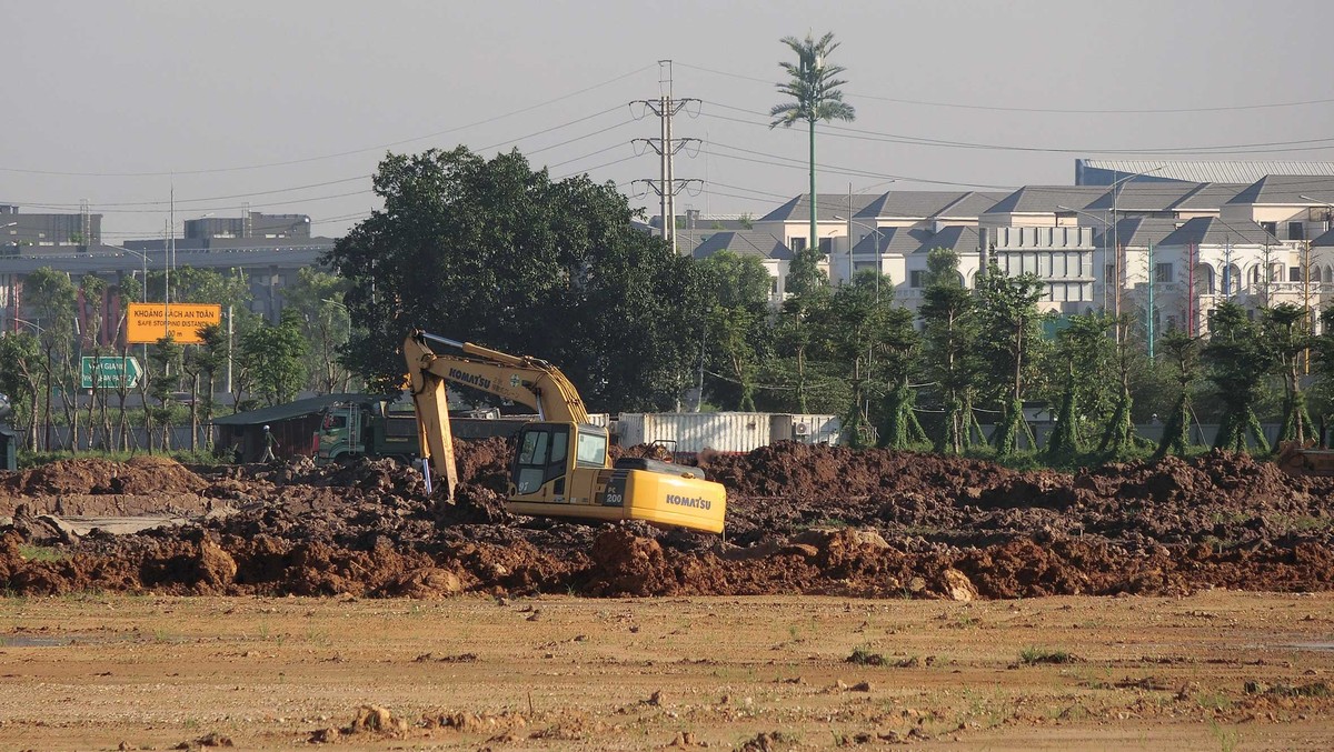 Đầu tư vào dự án bất động sản luôn cần nguồn vốn lớn. Ảnh: Dũng Minh.