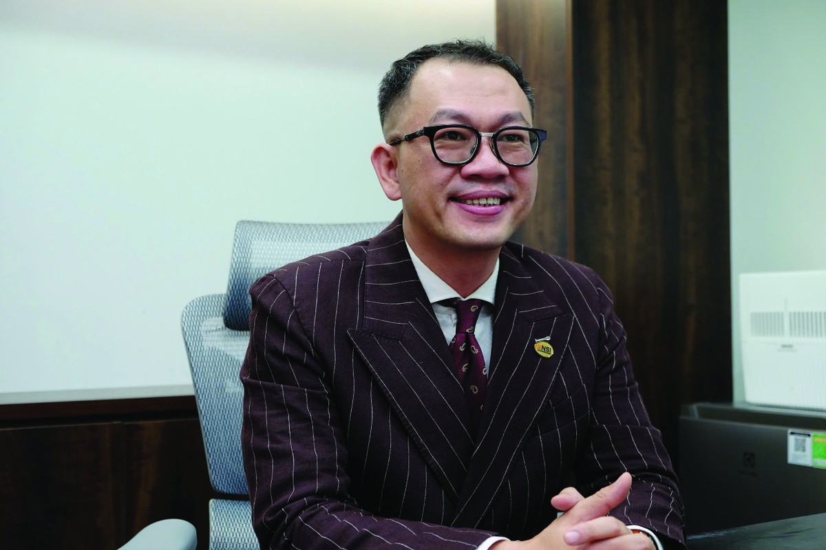 Ông Hồ Anh Dũng, Tổng giám đốc Công ty Chứng khoán Quốc Gia (NSI)