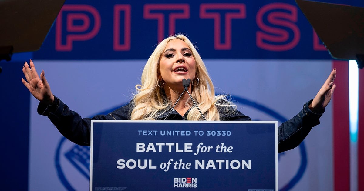 Lady Gaga kêu gọi người ủng hộ bỏ phiếu cho ông Biden Lady Gaga kêu gọi người ủng hộ bỏ phiếu cho ông Biden