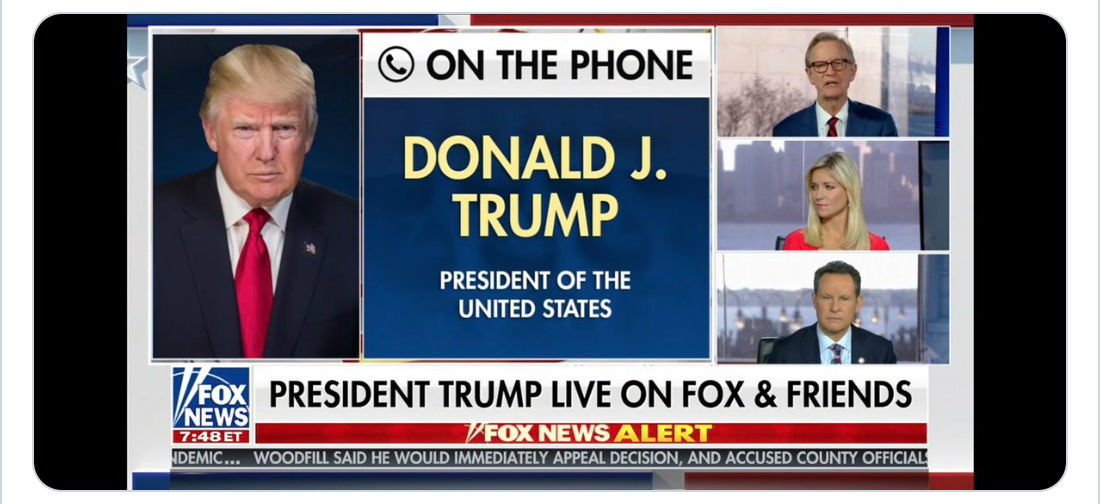 Ông Trump trả lời phỏng vấn Fox News Ông Trump trả lời phỏng vấn Fox News