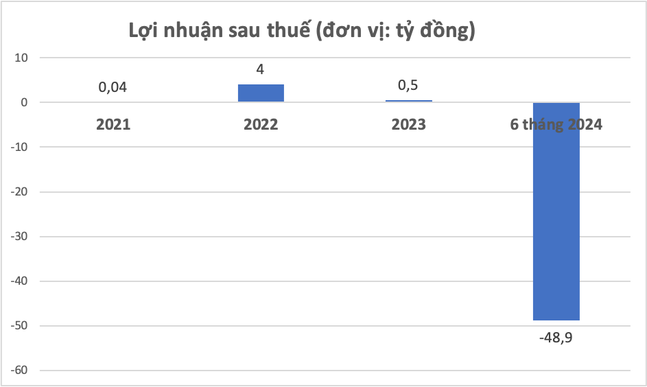 Diễn biến lợi nhuận sau thuế của Thương mại và Dịch vụ Danh Việt Diễn biến lợi nhuận sau thuế của Thương mại và Dịch vụ Danh Việt