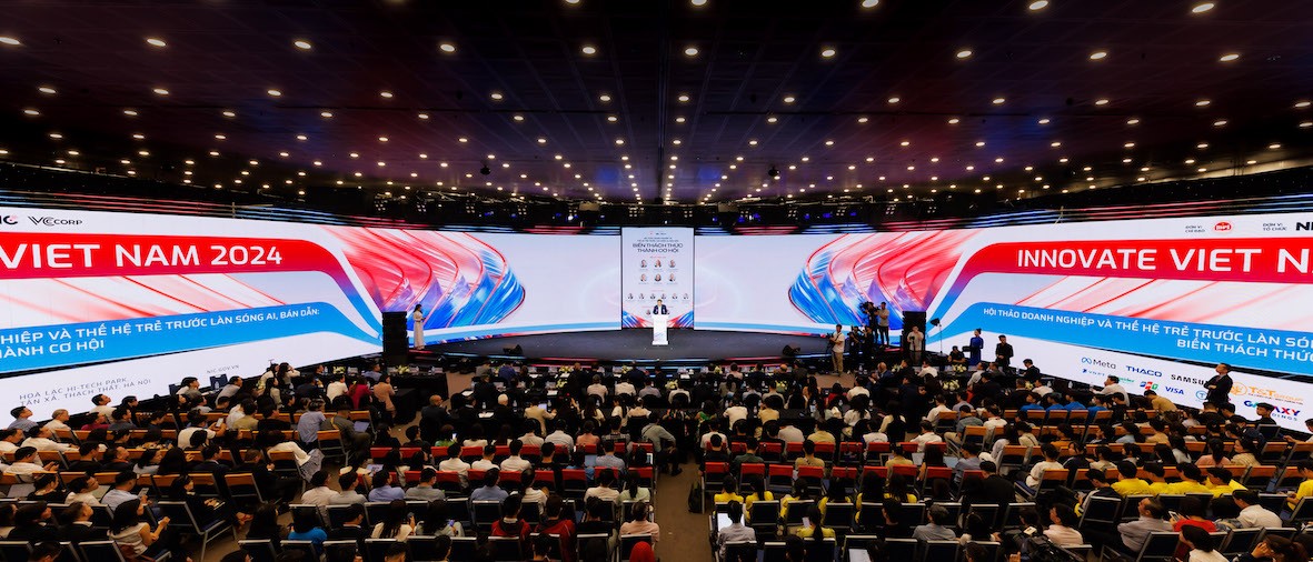Toàn cảnh Hội thảo "Doanh nghiệp và thế hệ trẻ trước làn sóng công nghệ trí tuệ nhân tạo và công nghệ bán dẫn: Biến thách thức thành cơ hội"