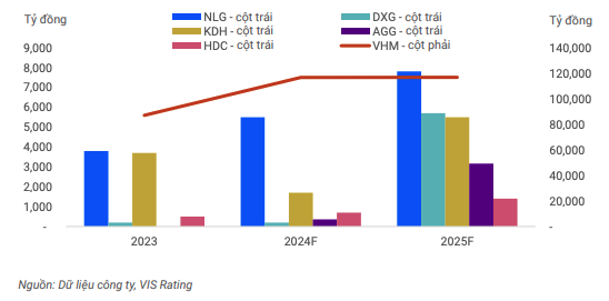 Doanh số bán hàng của các chủ đầu tư có kế hoạch mở bán tại các thành phố lớn sẽ tăng trưởng mạnh mẽ trong năm 2025