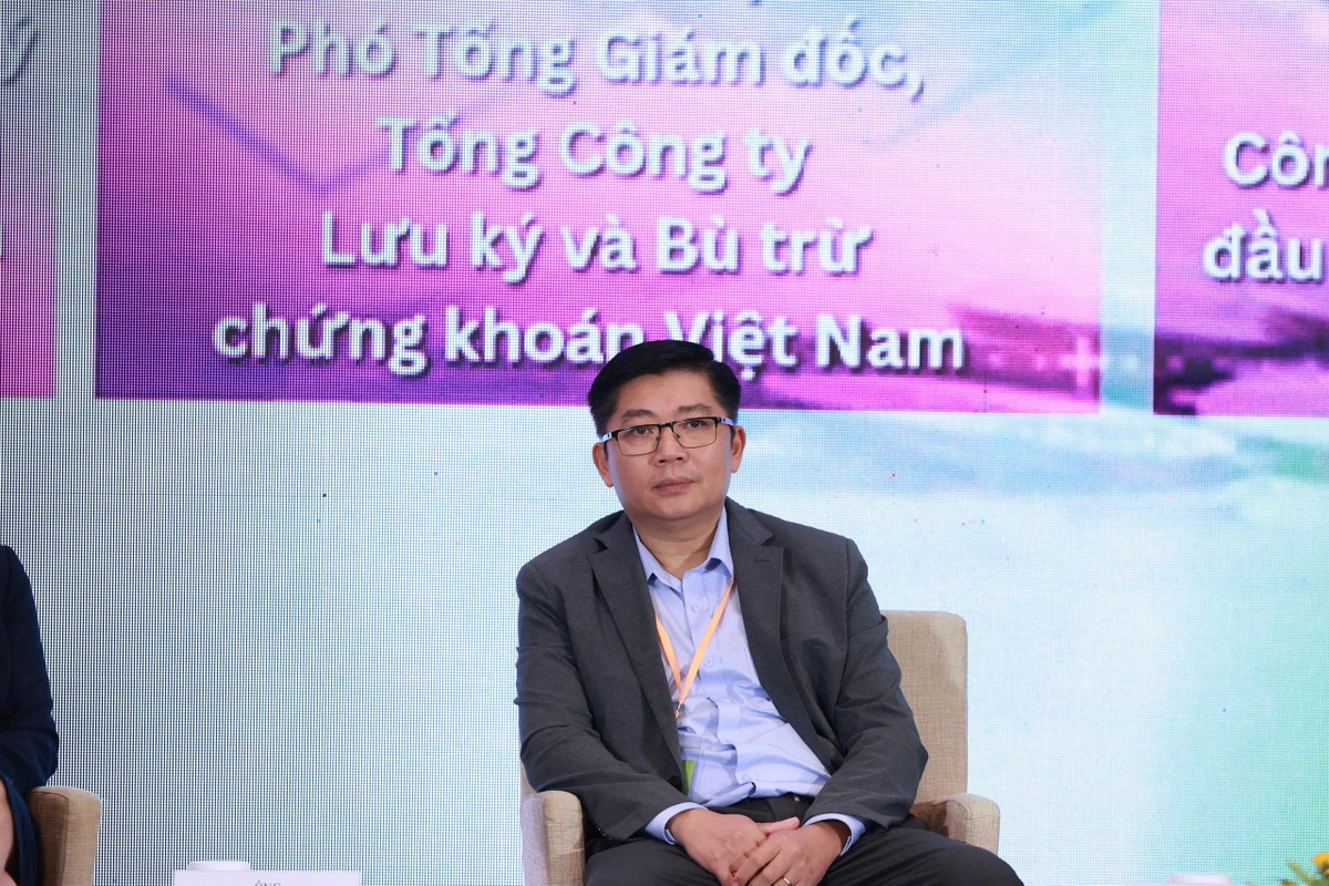 Ông Dương Ngọc Tuấn, Phó tổng giám đốc Tổng công ty Lưu ký và Bù trừ Chứng khoán Việt Nam (VSDC). Ảnh: Chí Cường Ông Dương Ngọc Tuấn, Phó tổng giám đốc Tổng công ty Lưu ký và Bù trừ Chứng khoán Việt Nam (VSDC). Ảnh: Chí Cường