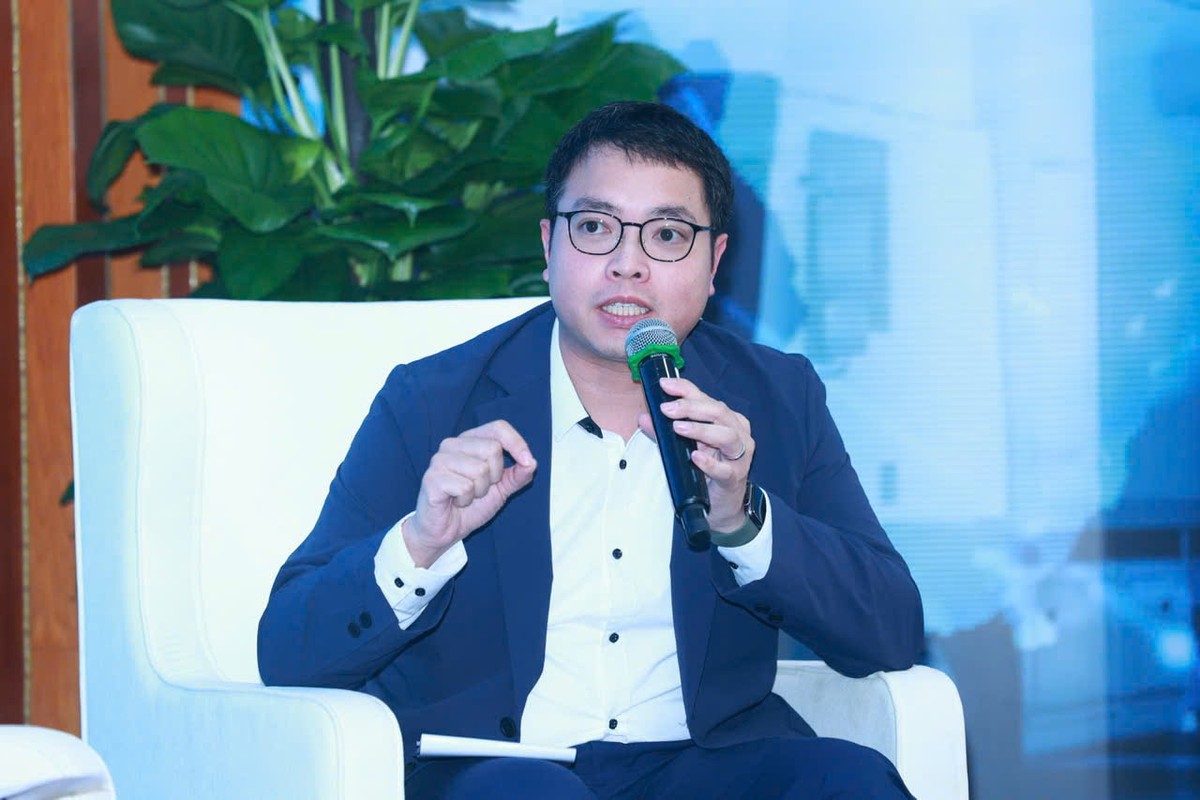 Ông Jackson Woo, Tổng giám đốc SGS Việt Nam phát biểu tại Hội thảo Ông Jackson Woo, Tổng giám đốc SGS Việt Nam phát biểu tại Hội thảo