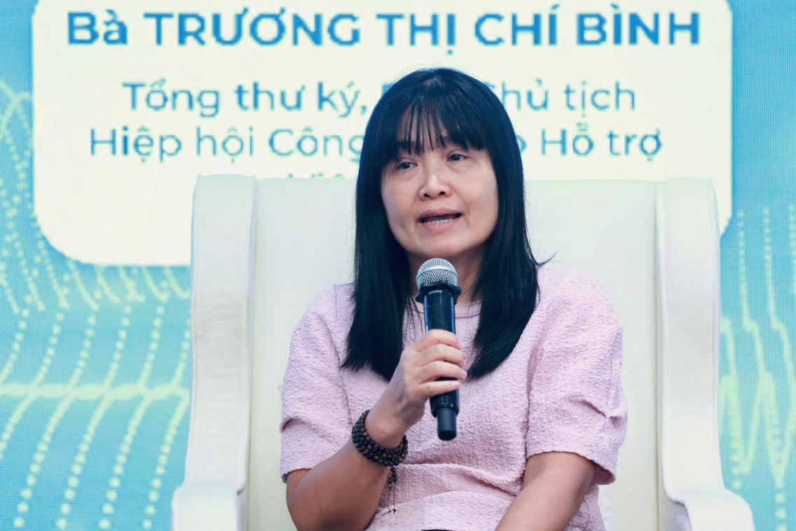 Bà Trương Thị Chí Bình, Phó Chủ tịch Hiệp hội Công nghiệp Hỗ trợ Việt Nam (VASI) Bà Trương Thị Chí Bình, Phó Chủ tịch Hiệp hội Công nghiệp Hỗ trợ Việt Nam (VASI)
