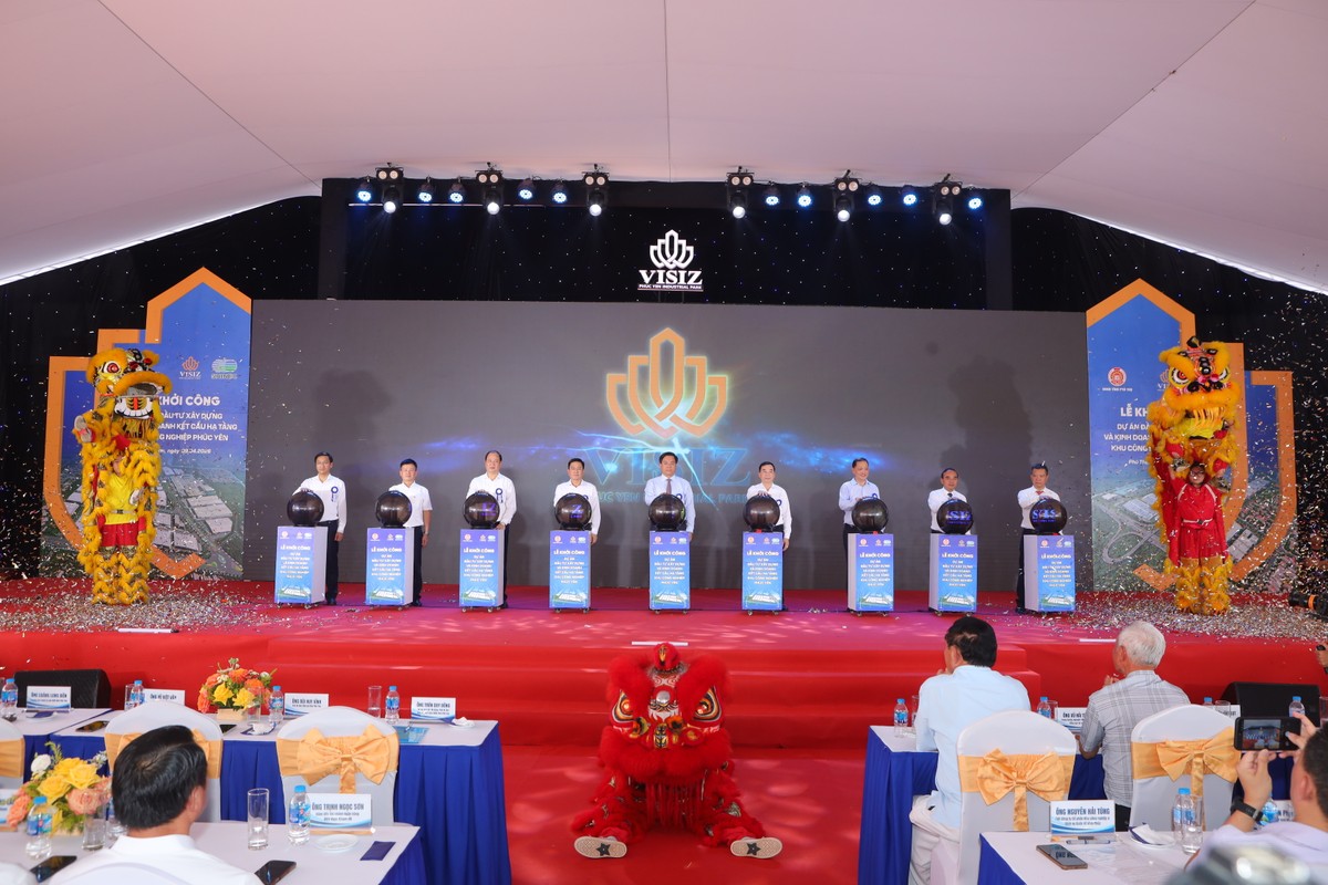 Khu công nghiệp Phúc Yên được kỳ vọng trở thành “thỏi nam châm” thu hút nhiều nguồn đầu tư chất lượng cao