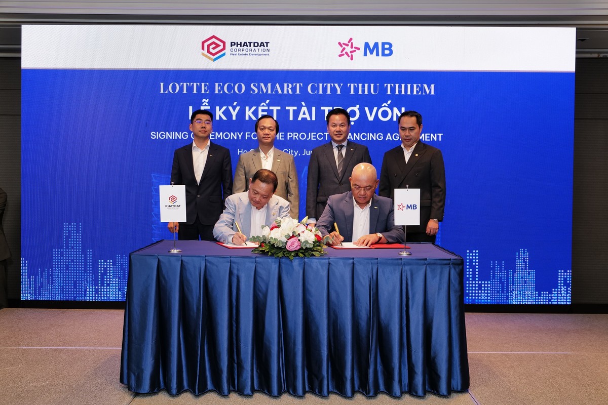 Phát Đạt và MBBank ký kết hợp tác tài trợ vốn