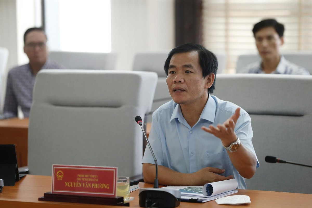 Ông Nguyễn Văn Phương, Phó Bí thư tỉnh uỷ, Chủ tịch UBND tỉnh Thừa Thiên Huế