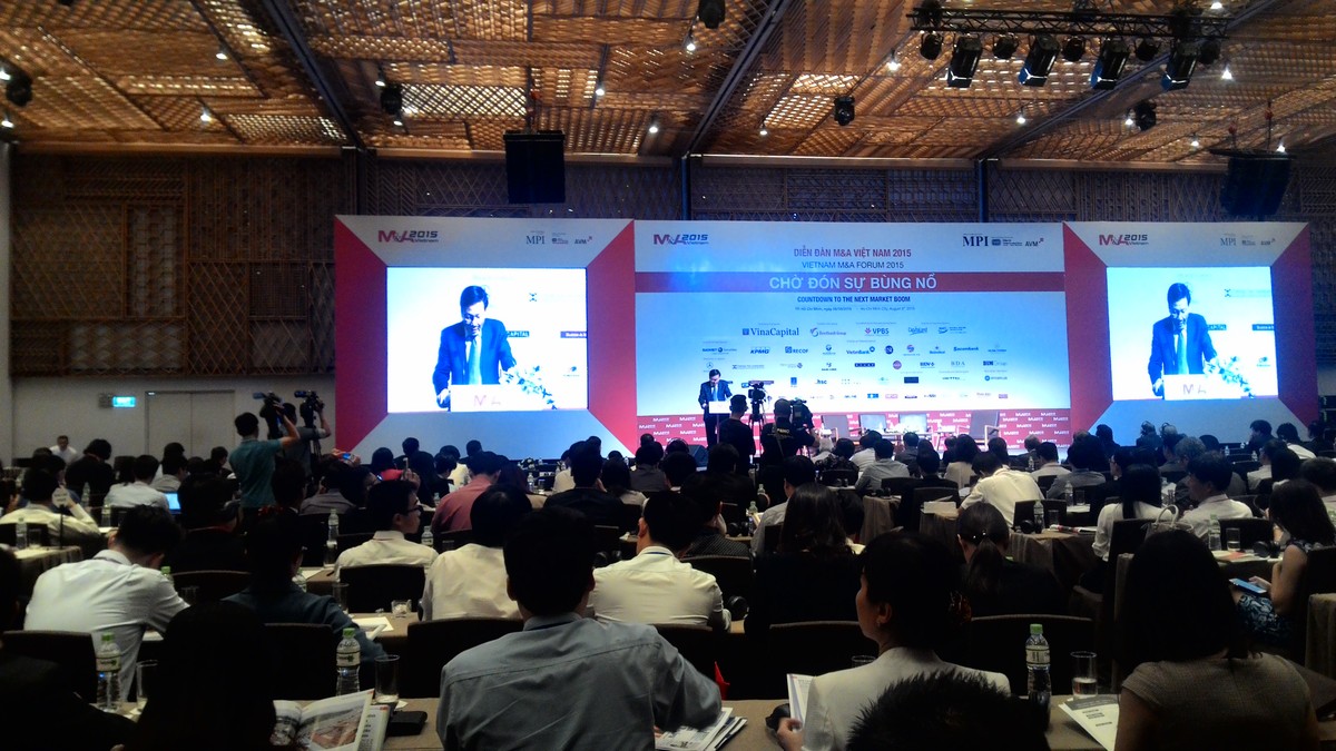 Khai mạc Diễn đàn M&A 2015: Chờ đón sự bùng nổ ảnh 2