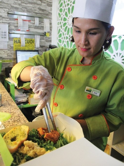 Những 8x, 9x khởi nghiệp cùng ẩm thực “xanh” ảnh 1