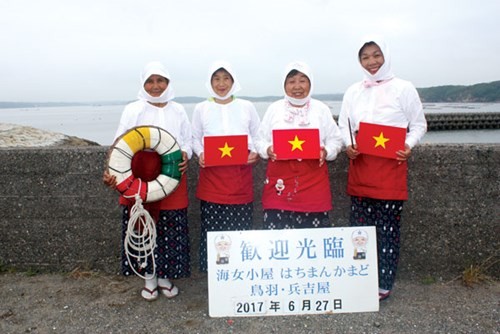 Độc đáo nghề lặn biển ở Nhật Bản ảnh 1