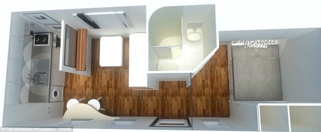 Chiêm ngưỡng kiến trúc nhà ở 17 m2 hiện đang gây sốt ảnh 3