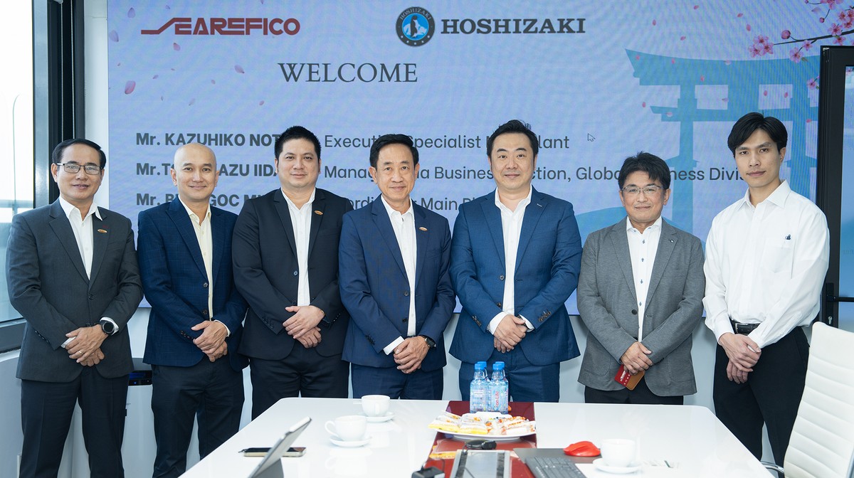 Searefico ký kết hợp tác chiến lược cùng đối tác Hoshizaki – Nhật Bản