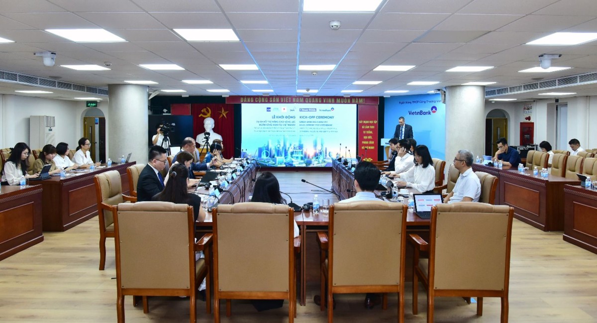 Toàn cảnh lễ kick-off dự án.