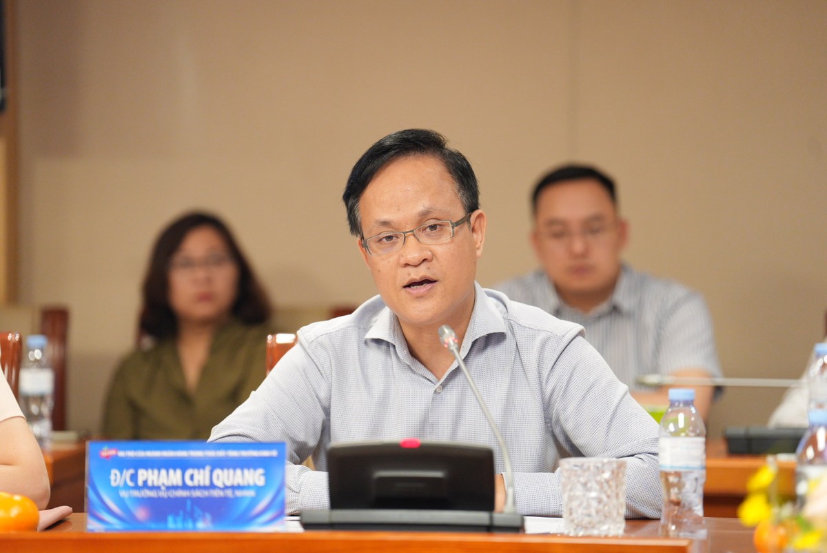 Ông Phạm Chí Quang, Vụ trưởng Vụ Chính sách tiền tệ (NHNN)