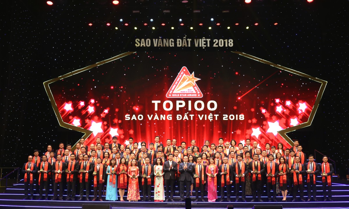 Vinh danh các doanh nghiệp đạt giải thưởng Sao Vàng Đất Việt 2018 ảnh 3
