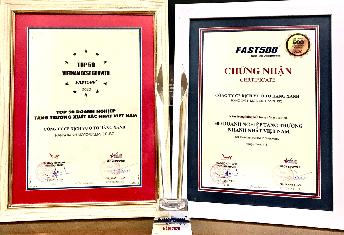 Haxaco vừa được vinh danh trong Top 50 doanh nghiệp tăng trưởng xuất sắc nhất Việt Nam và TOP 500 doanh nghiệp tăng trưởng nhanh nhất Việt Nam năm 2020.