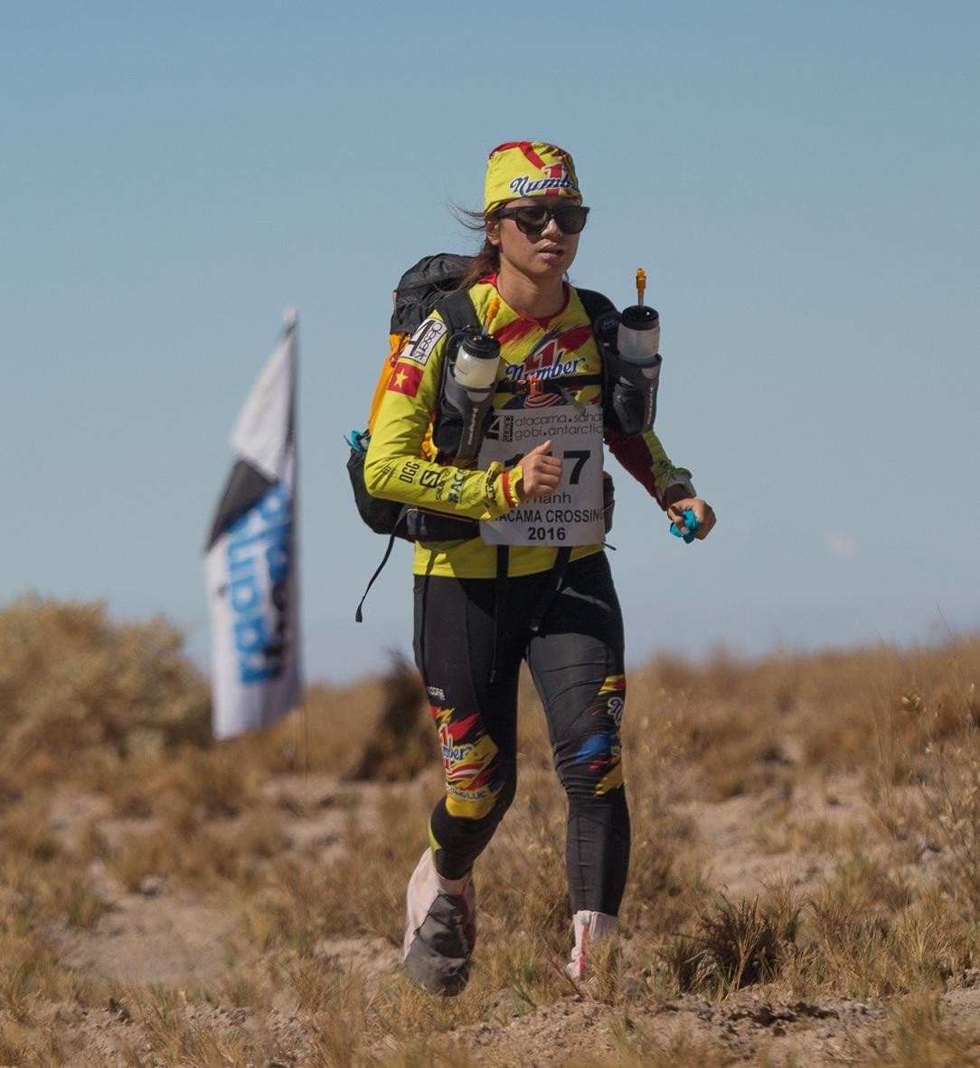 Thanh Vũ hay được mọi người gọi với cái tên “cô gái sa mạc” (ảnh tư liệu NVCC).