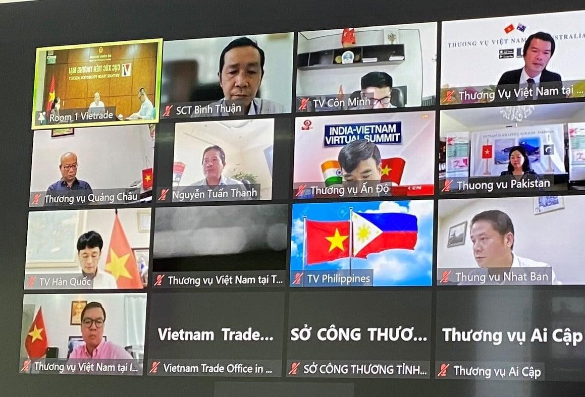 Hội nghị giao thương trực tuyến thanh long Việt Nam với các thị trường xuất khẩu tiềm năng 2021. Hội nghị giao thương trực tuyến thanh long Việt Nam với các thị trường xuất khẩu tiềm năng 2021.