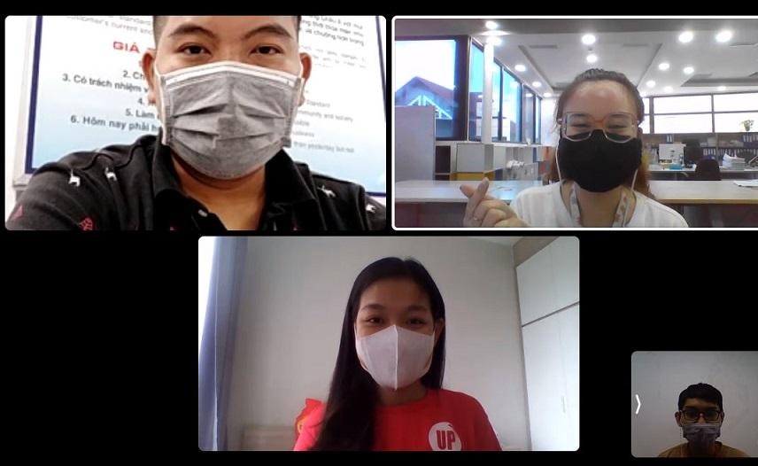 Tân Hiệp Phát cho biết, 50 phòng ban và phòng họp nhỏ đã phục vụ cho tất cả nhân viên của tập đoàn có thể làm việc online được hiệu quả.