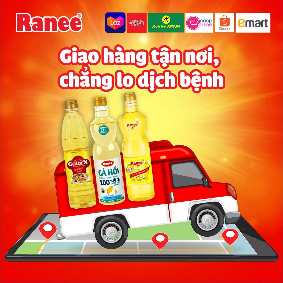 Đa dạng mẫu mã, dung tích từ 950ml đến 5 lít phục vụ tất tần tật mọi nhu cầu mua sắm online trên các sàn thương mại điện tử như Shopee, Lazada, Sendo, Tiki...