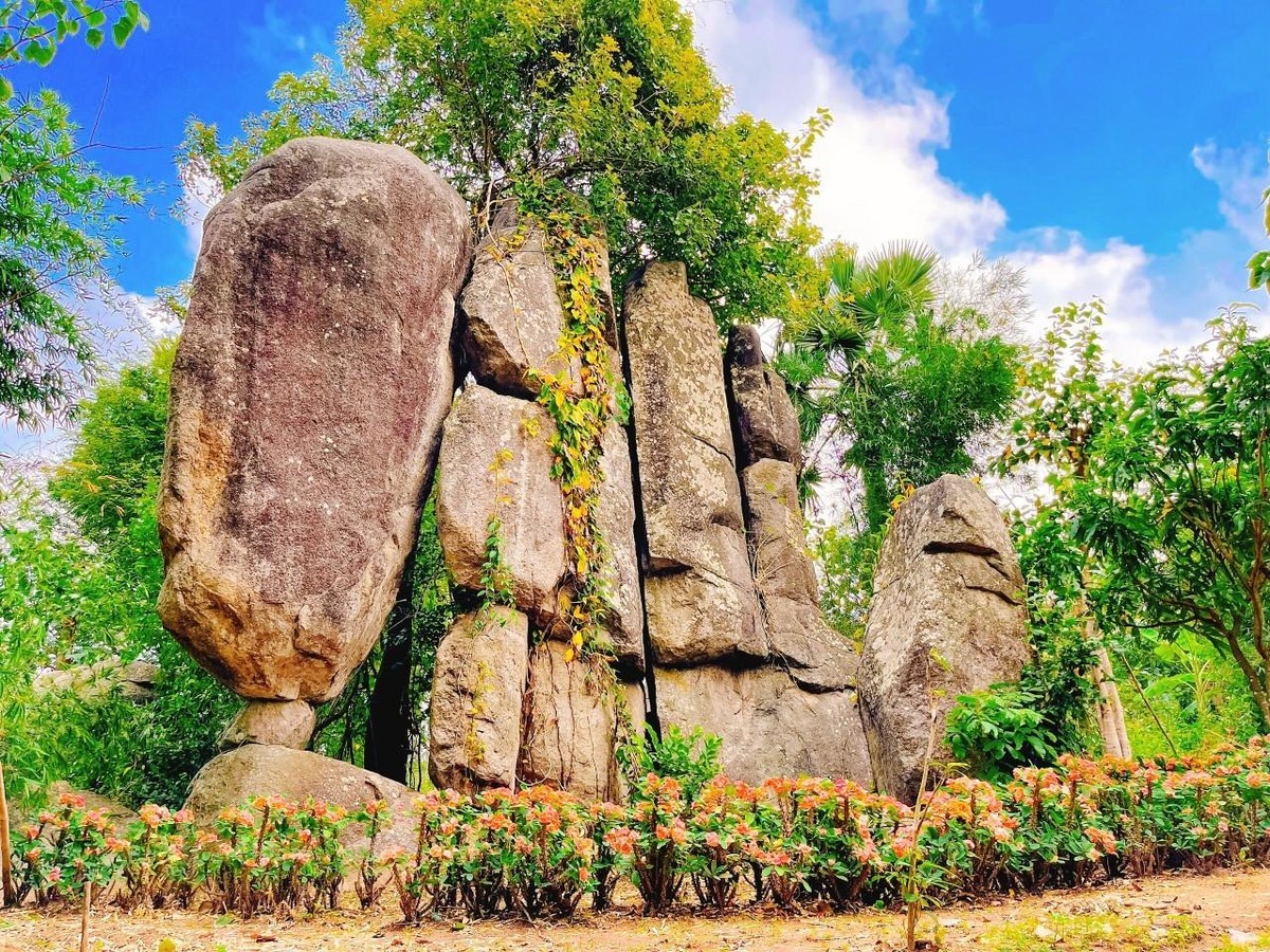 Bàn tay Phật hóa thạch.