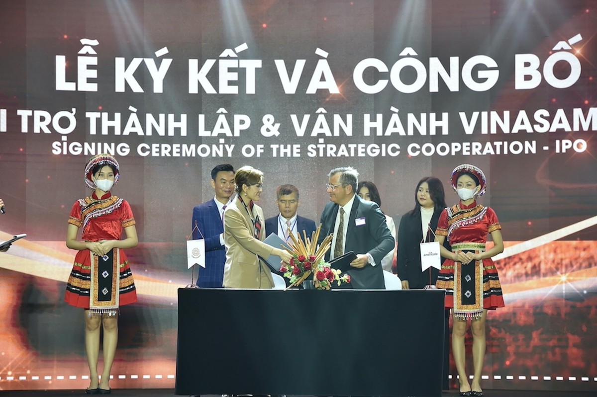 Vinasamex ký kết cùng Americata mở rộng xuất khẩu vào thị trường Mỹ.