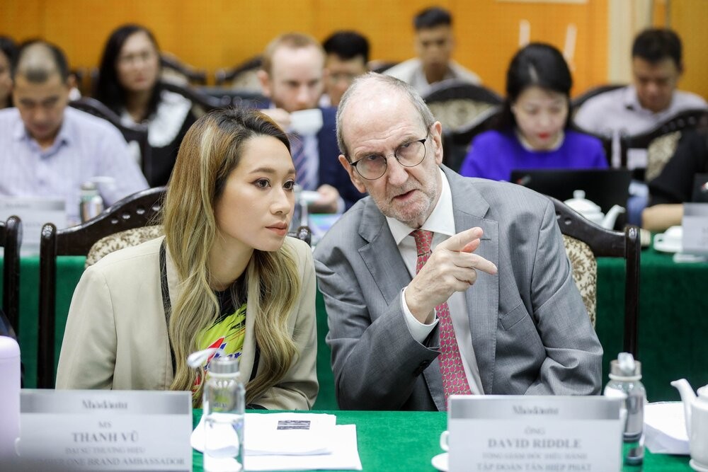 Ông David Riddle, Tổng giám đốc điều hành Tập đoàn Tân Hiệp Phát