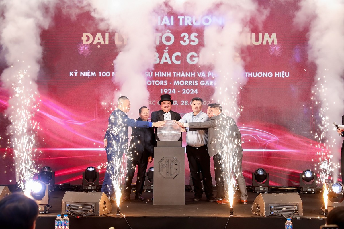 MG Bắc Giang chính thức đi vào hoạt động đạt tiêu chuẩn toàn cầu đại lý 3S Premium.