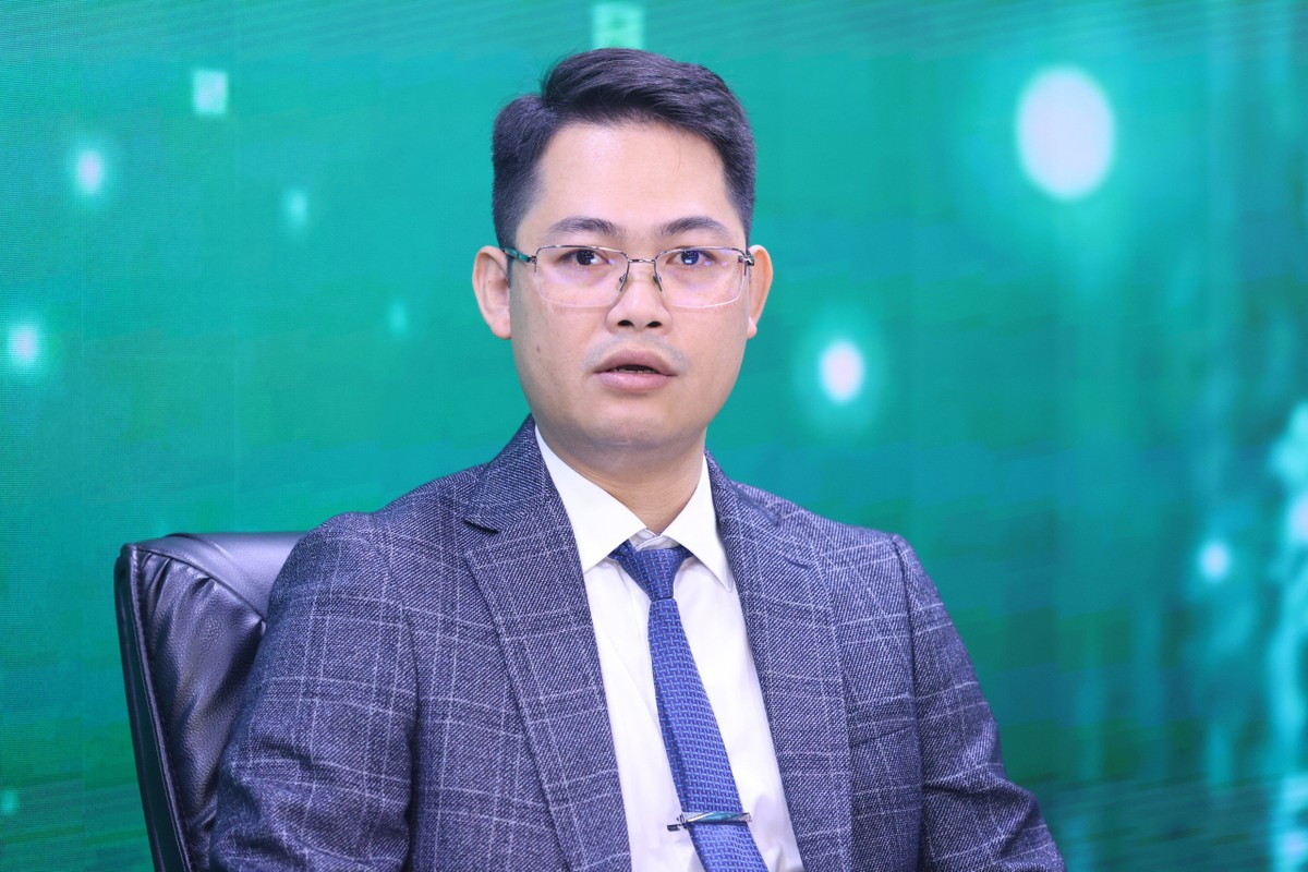 Ông Trần Hoàng Sơn, Giám đốc Chiến lược thị trường CTCP Chứng khoán VPBankS. Ảnh Dũng Minh.