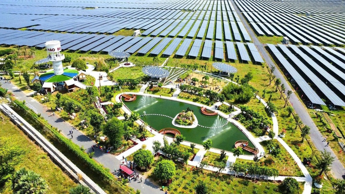 An Hảo Solar Farm -mô hình “đất kép” từ tư duy sáng tạo của Sao Mai Group.