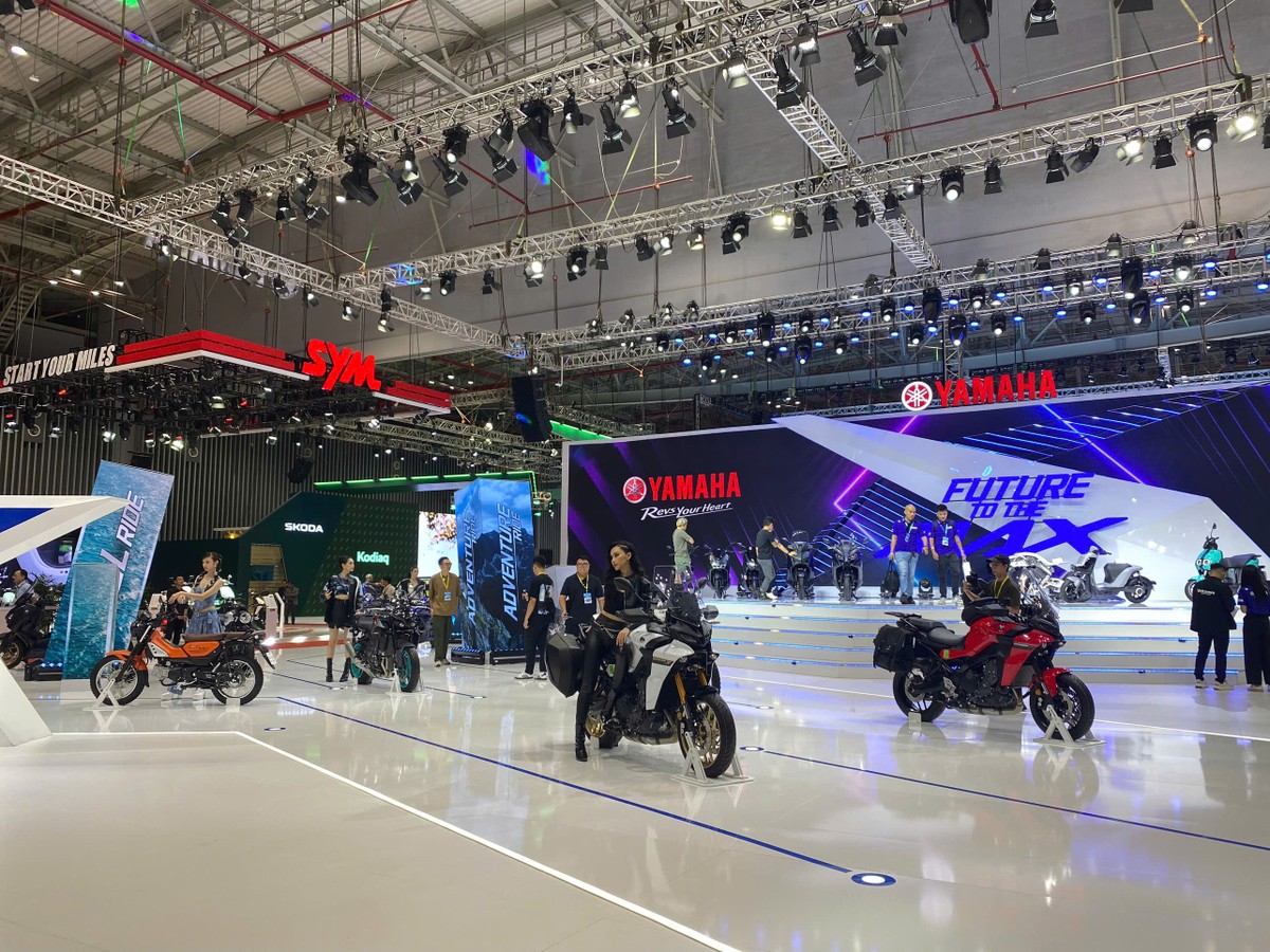 Yamaha mang đến nhiều mẫu xe máy mới tại triển lãm