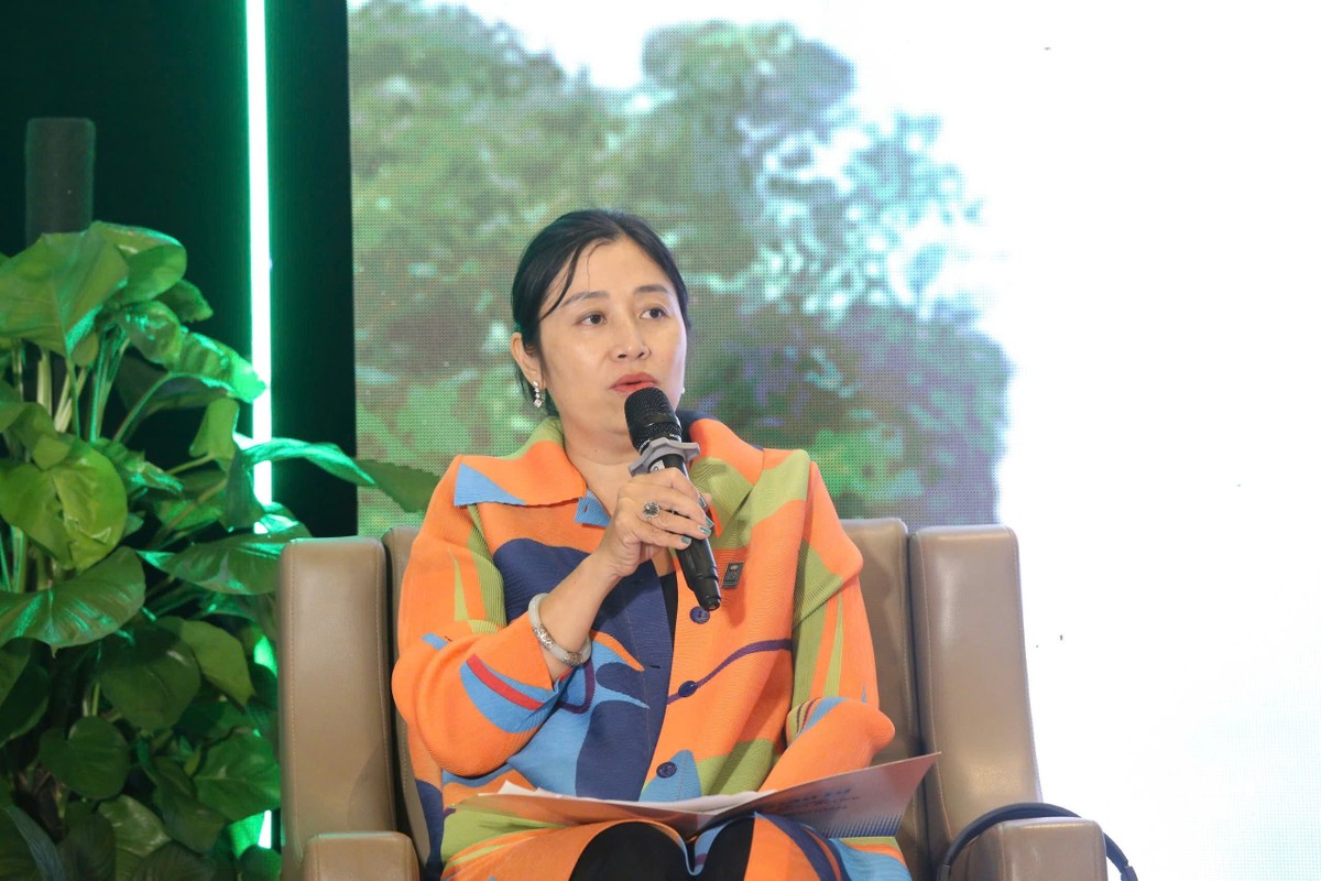 Bà Đỗ Lê Thu Ngọc, Trưởng phòng Phát triển bao trùm, UNDP tại Việt Nam. Ảnh Dũng Minh.
