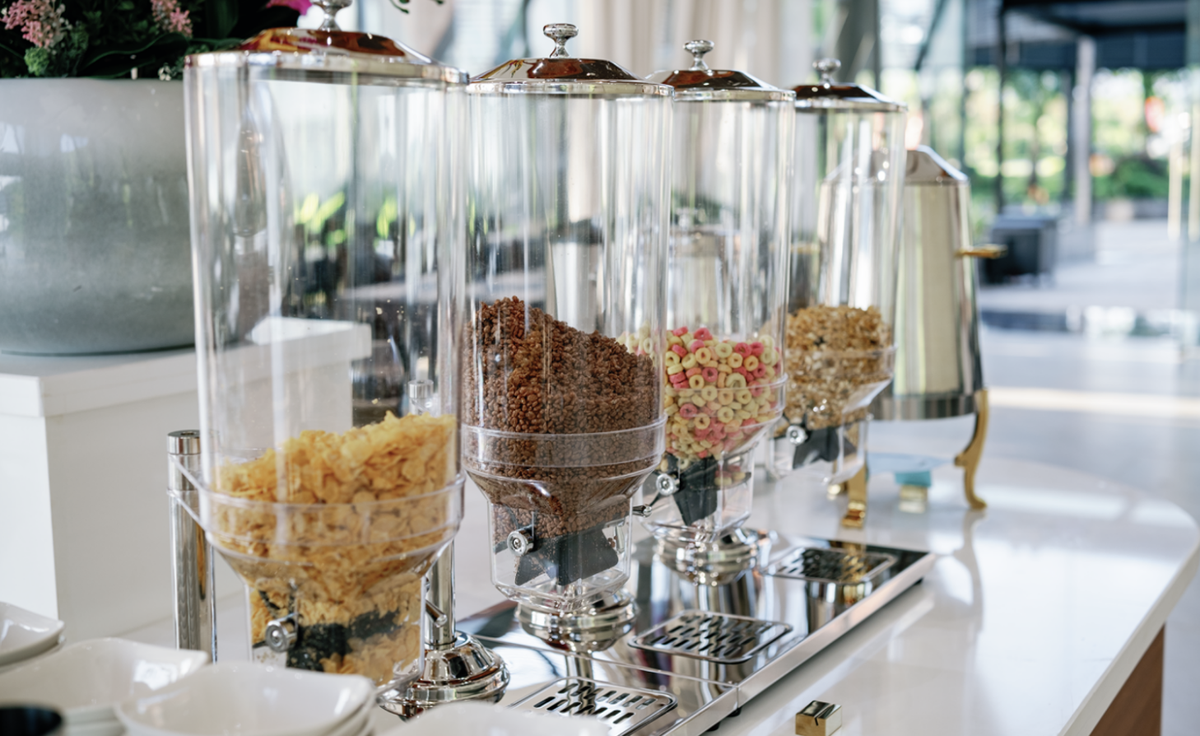 Quầy nước uống sang trọng.