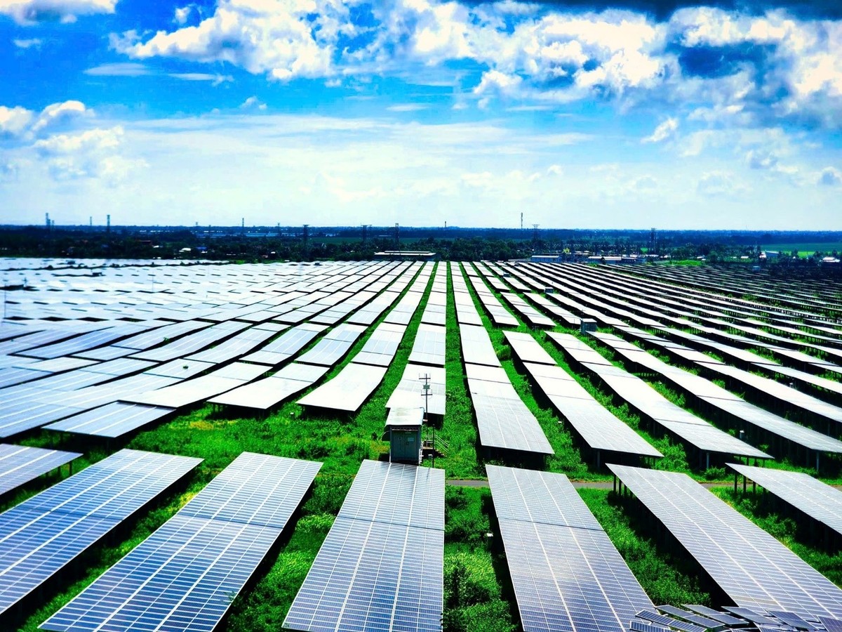 An Hảo Solar Farm ấn tượng, kích thích thị giác. An Hảo Solar Farm ấn tượng, kích thích thị giác.