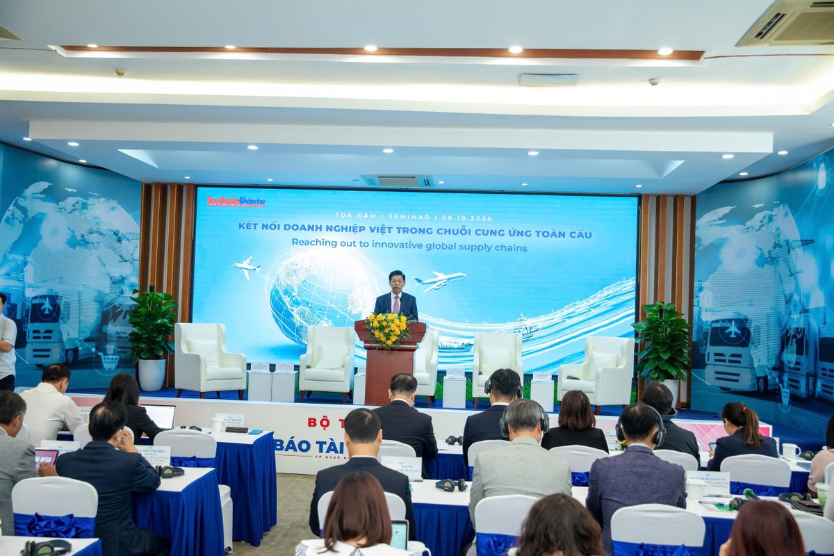 Tổng Biên tập Báo Tài chính - Đầu tư nhấn mạnh Việt Nam tiếp tục là điểm đến quan trọng của dòng vốn đầu tư quốc tế. Ảnh Đức Thanh