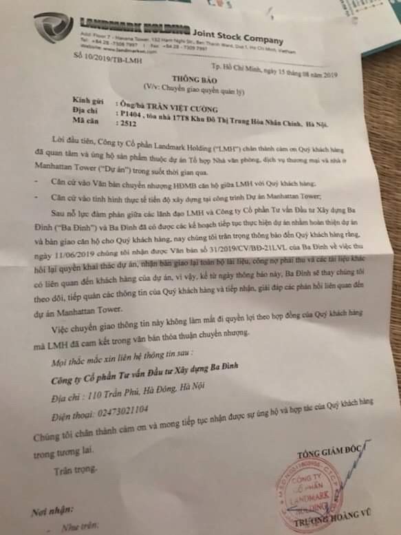 Landmark Holding rút khỏi dự án đầy “tai tiếng” Manhattan Tower ảnh 1