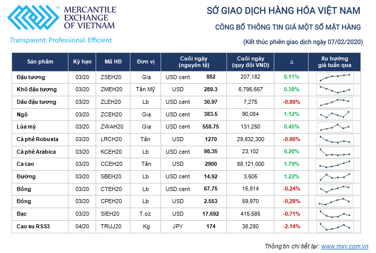 Thị trường hàng hóa tuần từ 3/2 - 7/2/2020: Tìm cơ hội trong đại dịch Corona ảnh 1