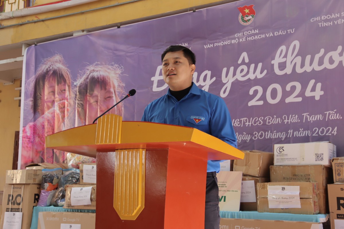 Anh Nguyễn Hiếu Công, Bí thư Chi đoàn Văn phòng Bộ Kế hoạch và Đầu tư