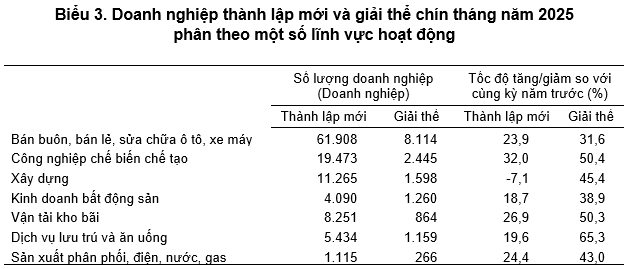 Nguồn: Cục Thống kê (Bộ Tài chính) Nguồn: Cục Thống kê (Bộ Tài chính)