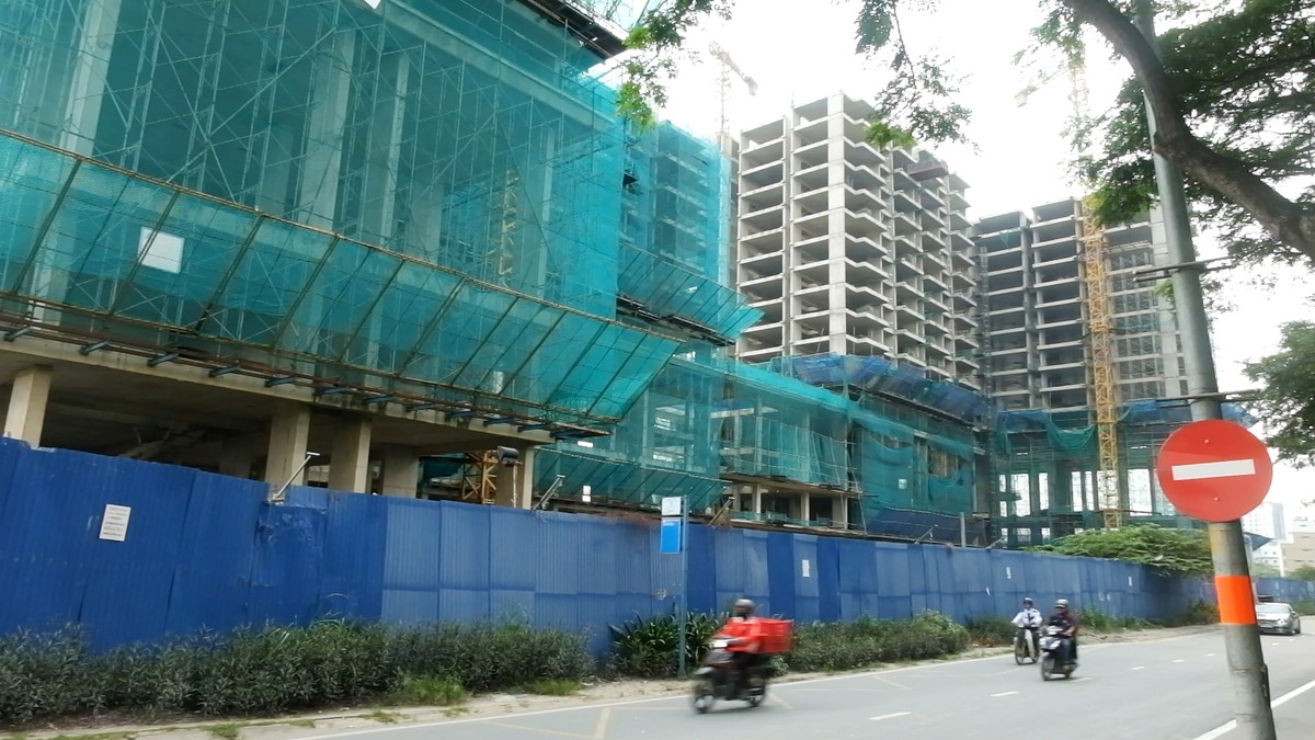 Dự án đang đứng trước nguy cơ bị thu hồi nếu chủ đầu tư không chấp hành các quy định của pháp luật. (Ảnh: Việt Dũng)