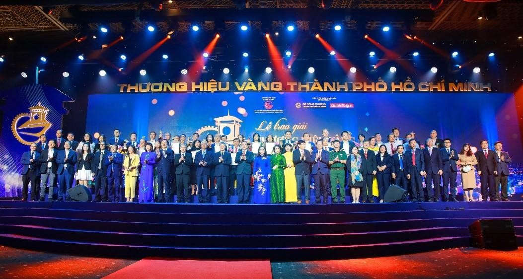 Giải thưởng “Thương hiệu vàng TP.HCM 2021” do Sở Công Thương TP HCM cùng Tạp chí Kinh tế Sài Gòn tổ chức dưới sự chỉ đạo của UBND TP.HCM