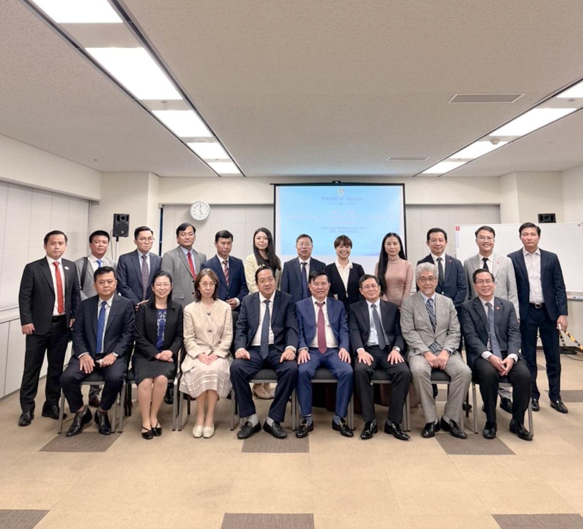 Ban lãnh đạo Tập đoàn Thắng Lợi Group tham gia sự kiện xúc tiến đầu tư tại Nhật Bản.