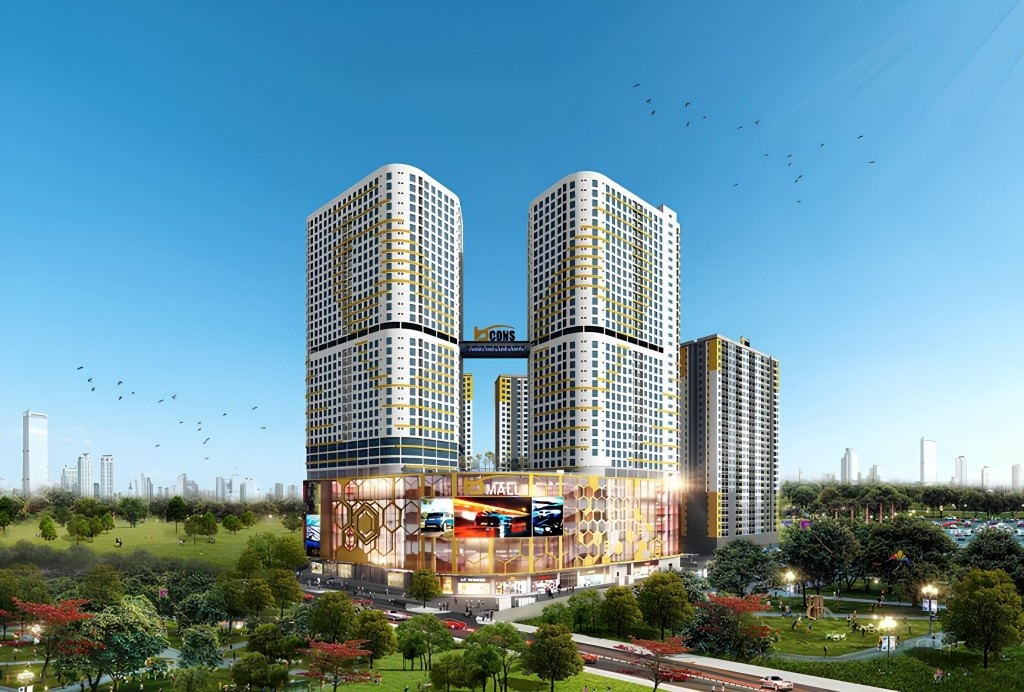 Phối cảnh dự án sau khi hoàn thiện.