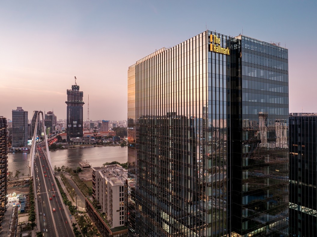 Dự án tòa nhà văn phòng The Hallmark tại Khu đô thị Thủ Thiêm do Hướng Việt Properties đầu tư.