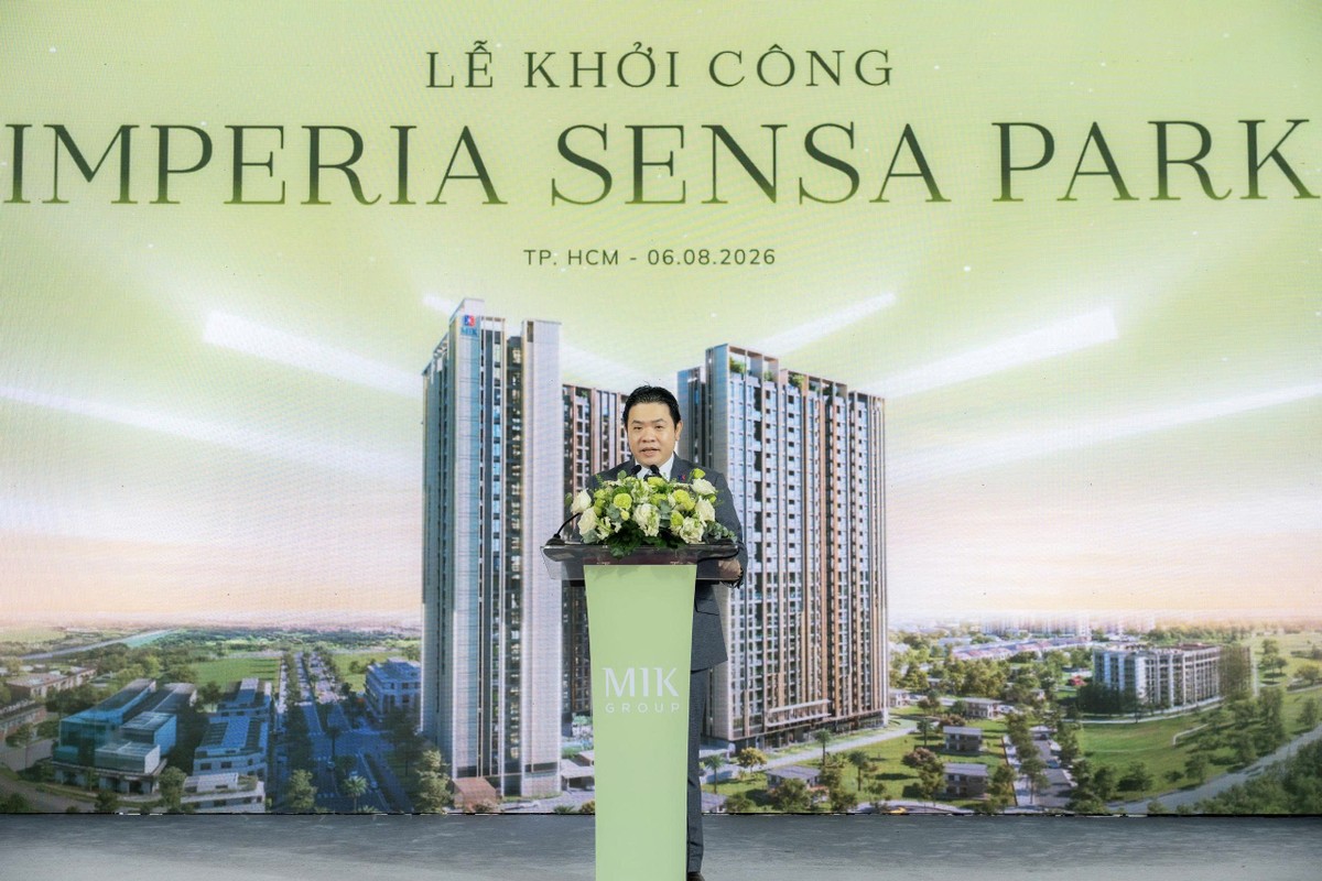 Ông Nhân Hữu Học chia sẻ về định hướng phát triển Imperia Sensa Park tại sự kiện. Ông Nhân Hữu Học chia sẻ về định hướng phát triển Imperia Sensa Park tại sự kiện.