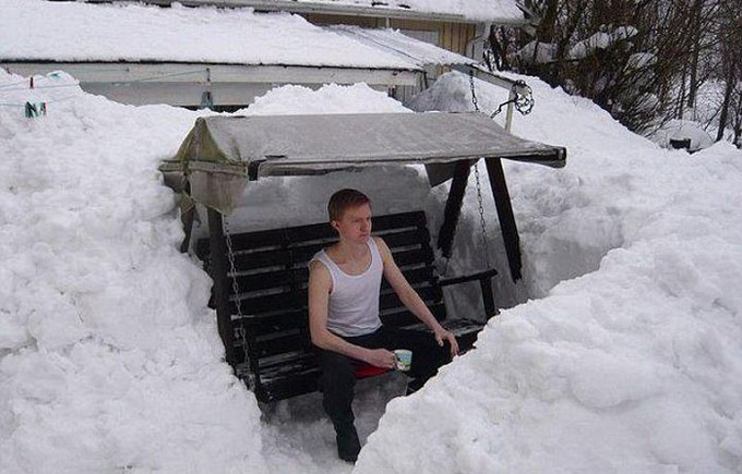 Những bức ảnh mùa đông nhìn là thấy buốt giá ảnh 5