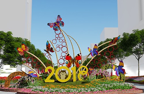 TP HCM công bố linh vật đường hoa Nguyễn Huệ 2018 ảnh 2